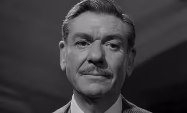 Screenshot from the trailer of Cash On Demand (1961)