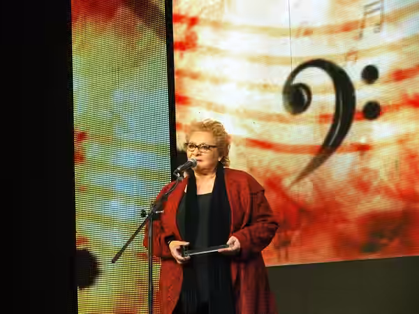 Rita Cortese en la XVIII edición de La noche de los Magazine en 2010.