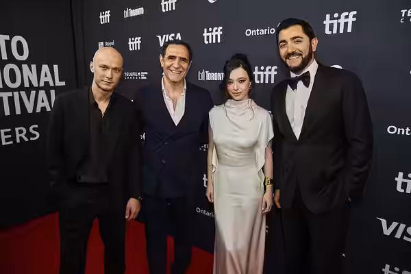 Cast of Anora at the 2024 Toronto International Film Festival
