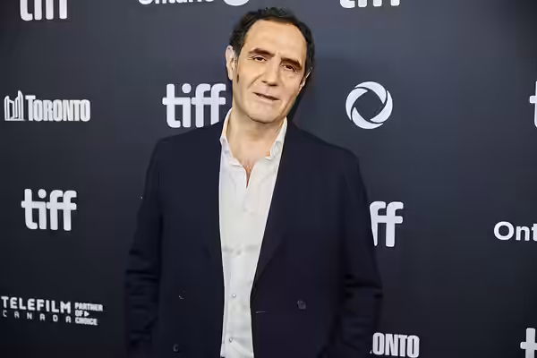 Karren Karagulia, actor, at the 2024 Toronto International Film Festival (TIFF) in Toronto, Canada