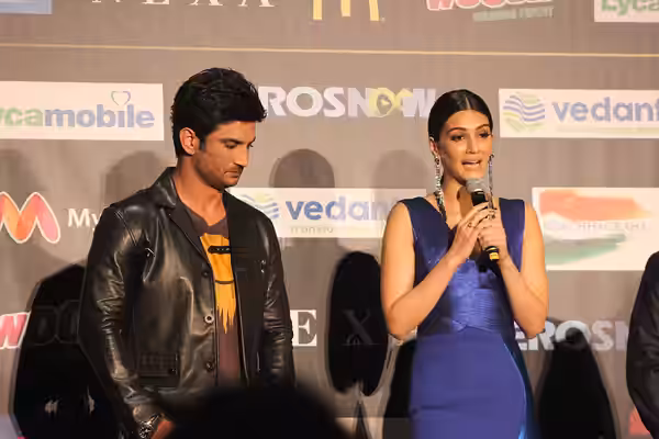 Sushant Singh Rajput, Kriti Sanon - IIFA 2017 Day 1 - July 13, 2017 - International Indian Film Academy awards press conference (Sheraton Times Square) and Stom