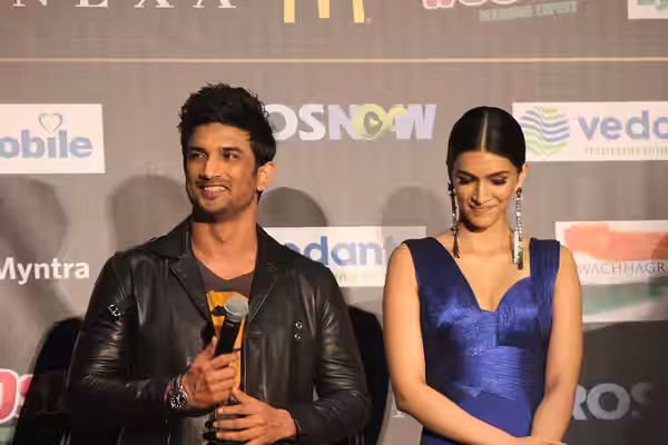 Sushant Singh Rajput, Kriti Sanon - IIFA 2017 Day 1 - July 13, 2017 - International Indian Film Academy awards press conference (Sheraton Times Square) and Stom