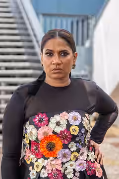 Actress Chhaya Kadam at 2024 Cannes Film Festival for the film All We Imagine As Light