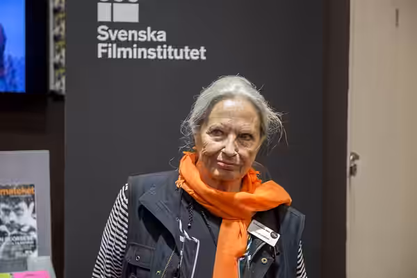 Gunnel Lindblom at the Göteborg Book Fair 2013.