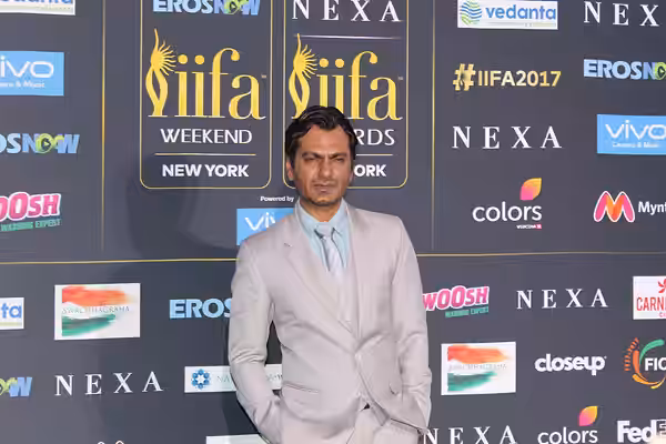 Nawazuddin Siddiqui. International Indian Film Academy awards Green Carpet (MetLife Stadium) in East Rutherford, New Jersey #IIFA2017 #IIFA