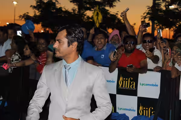 Nawazuddin Siddiqui. International Indian Film Academy awards Green Carpet (MetLife Stadium) in East Rutherford, New Jersey #IIFA2017 #IIFA