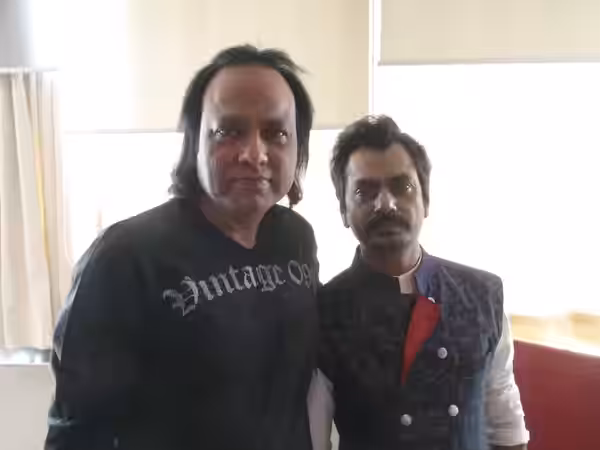 Nawaazuddin Siddiqui promoting his movie ' Badlapur' in Jaipur (2015)