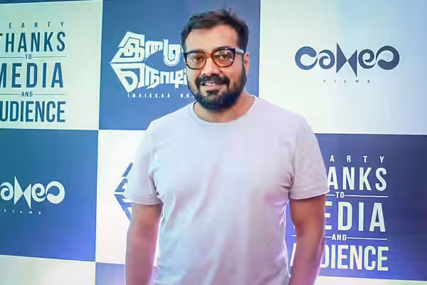 Anurag Kashyap at the Imaikaa Nodigal Success Meet (2018)