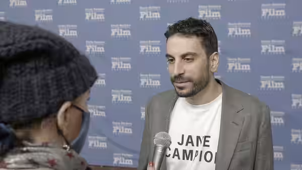 Peter Sciberras at the 2022 Santa Barbara International Film Festival in Santa Barbara, California.