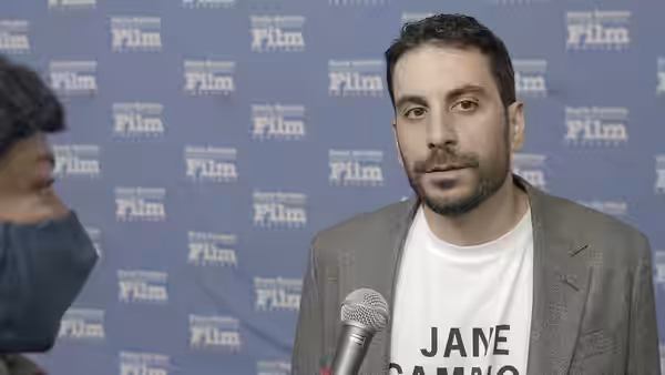 Peter Sciberras at the 2022 Santa Barbara International Film Festival in Santa Barbara, California.