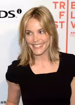 Leslie Bibb at the 2009 Tribeca Film Festival premiere of Moon.