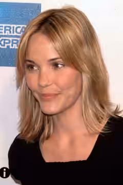Leslie Bibb at the 2009 Tribeca Film Festival premiere of Moon.