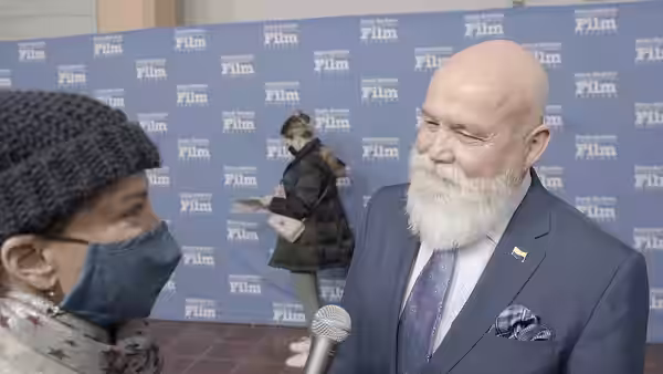 Bob Morgan at the 2022 Santa Barbara International Film Festival in Santa Barbara, California.