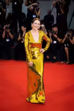 Actress Julianne Moore at the 81st Venice International Film Festival (2024)