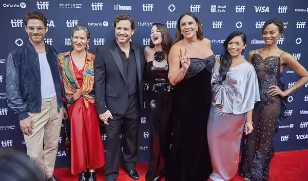 Cast and crew of Emilia Perez at TIFF 2024 the 2024 Toronto International Film Festival