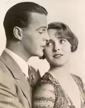 Still from the American comedy film Don't Marry (1928). Subjects (LCTGM): motion pictures, actors, actresses