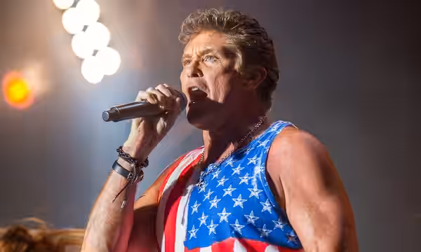David Hasselhoff am NOVA ROCK 2014
