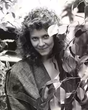 Kate Capshaw, an American actress. (1984)