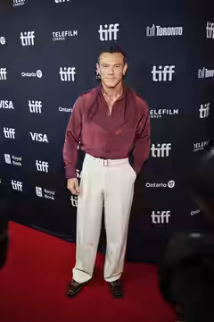 Luke Evans at the "The Housewife" premiere at the 51st Toronto International Film Festival on September 10, 2026 in Toronto, Ontario, Canada.