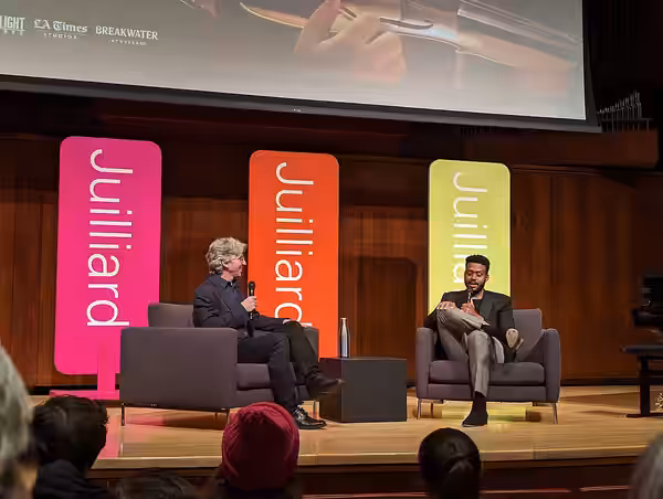 wikipedia:Damian_WoetzelDamian Woetzel leads a discussion following a screening of Kris Bowers' film: The Last Repair Shop at The Juilliard School. The Last Rep (2024)