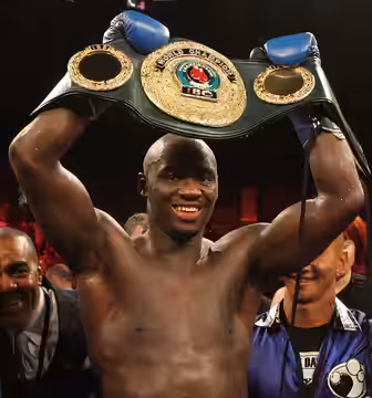 Antonio Tarver after a boxing match against Danny Green in July 2011.
