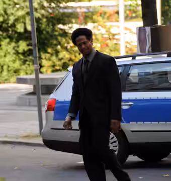 Gary Dourdan, film act in Berlin, Germany (2008)