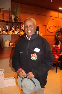 Art Evans at Corner 103 in Sonoma, California, in 2019