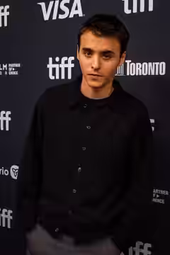 Billy Bryk, actor, at the 2024 Toronto International Film Festival (TIFF) for the movie Friendship.