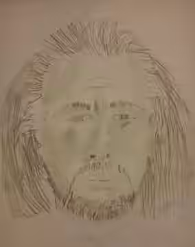 Predrag Bjelac portrait. Pencil on paper, 2015. (2016)