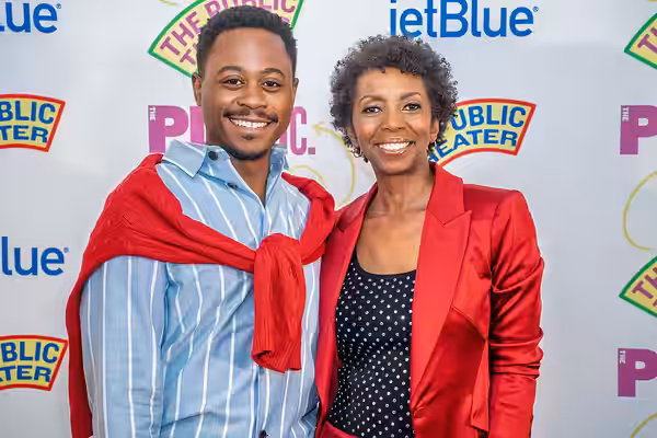 Daniel Kryi and Sharon Washington at the 2025 Tribeca Festival