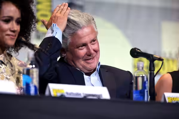 Conleth Hill speaking at the 2016 San Diego Comic Con International, for "Game of Thrones", at the San Diego Convention Center in San Diego, California. Please 