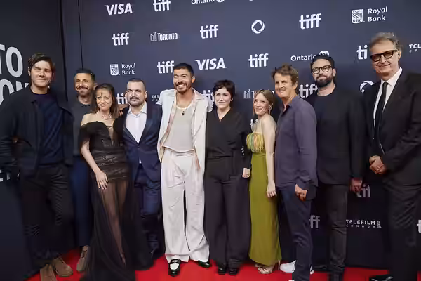 Cast and crew of Daniela Forever at the 2024 Toronto International Film Festival