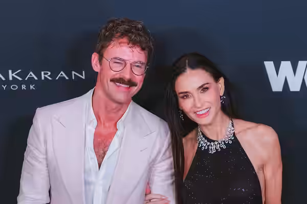 Brad Goreski &amp; Demi Moore at the WWD Style Awards 2026