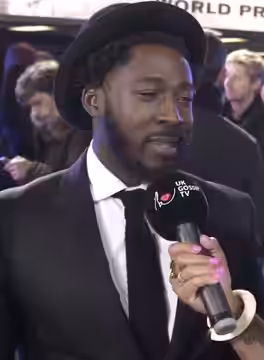 Eric Kofi-Abruefa at the premiere of Blue Story (2019)