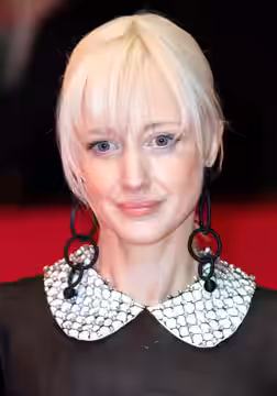 Andrea Riseborough presenting the movie The Kindness of Strangers at the Berlinale 2019