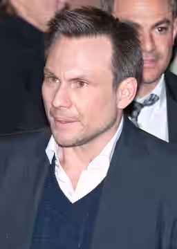 Christian Slater leaving the premiere of Nymphomaniac (I) at the 64th Berlin International Film Festival on February 9, 2014.