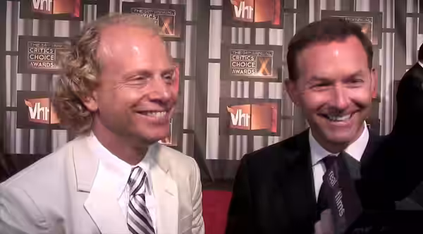 American film producers Bruce Cohen and Dan Jinks (2009)