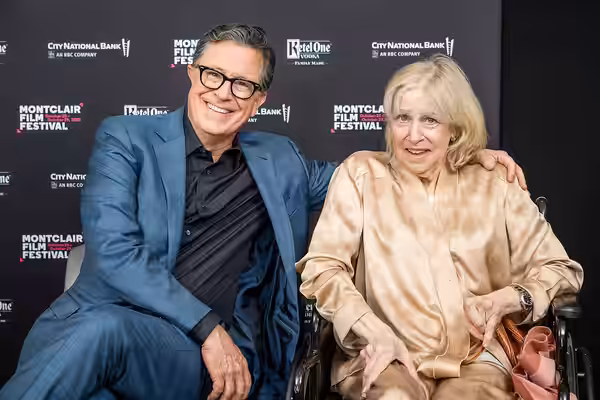 Stephen Colbert and Helen Schermerhorn Morris Photo by: Neil Grabowsky (2023)