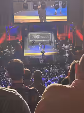 Stephen Colbert during taping at Auditorium Theatre (2024)