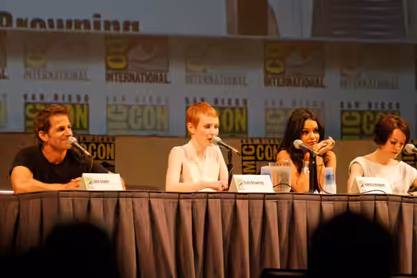 Emily Browning at the 2010 San Diego Comic-Con International.