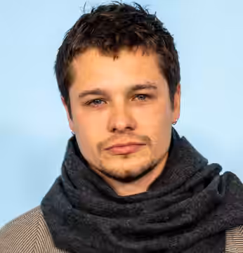 Toby Wallace, actor, at the 2025 Sundance Film Festival for Last Days