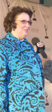 Phyllis Smith Inside "The Office" at the Academy of Television Arts & Sciences, North Hollywood, California. (2009)