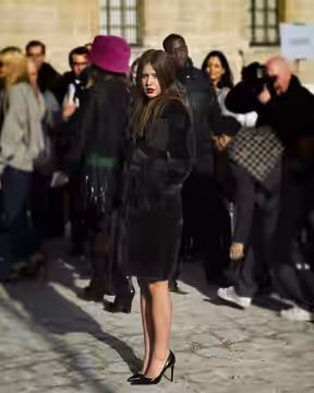 Louis Vuitton autumn/winter 2014 fashion show, Paris, France.