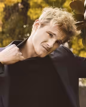 Alexander Ludwig photographed in 2019 by Kevin Scanlon