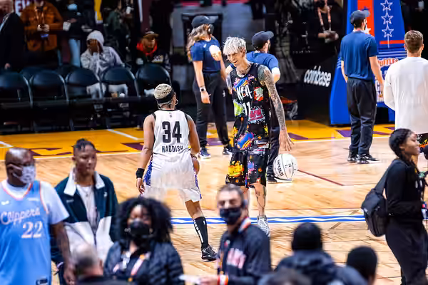Machine Gun Kelly and Tiffany Haddish (2022)