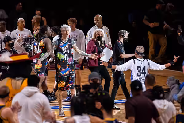 Machine Gun Kelly and Tiffany Haddish (2022)