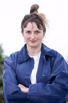 Film director Alice Rohrwacher at the 2025 Cannes Film Festival