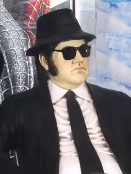 A vision of Jake Blues (John Belushi), The Blues Brothers. (2008)