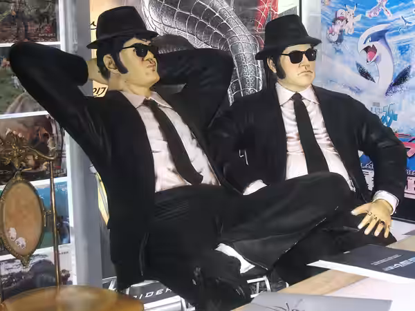 The Blues Brothers (Dan Aykroyd and John Belushi). (2008)