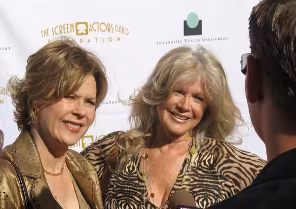 Jobeth Williams and Connie Stevens at the SAG Foundation brunch. (2007)